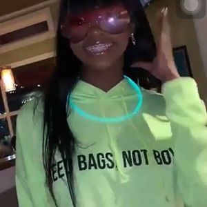 i need bags not boys hoodie